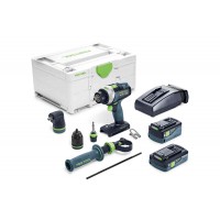 FESTOOL TPC 18/4 5,2/4,0 I-Set smūginis gręžtuvas - suktuvas